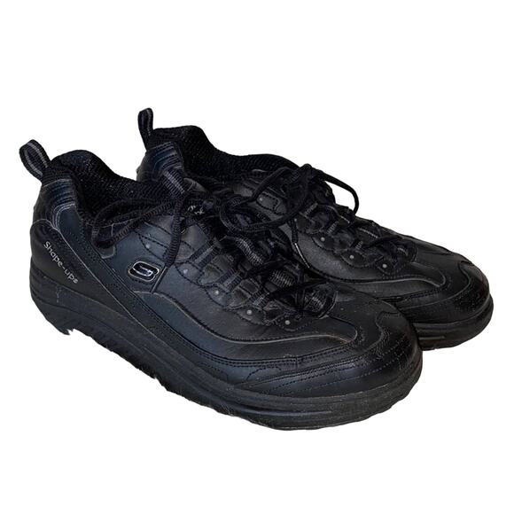 Skechers Women's Black Shape Up Sneakers 10 - Picture 1 of 9